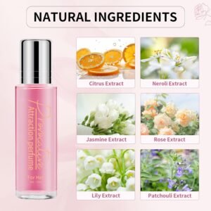 SEGMINISMART Pheromones Perfumes for Women - Long-lasting Roll-on Pheromone Perfume Oil Fragrance - Personal Cologne for Her to Attract Men - Image 3